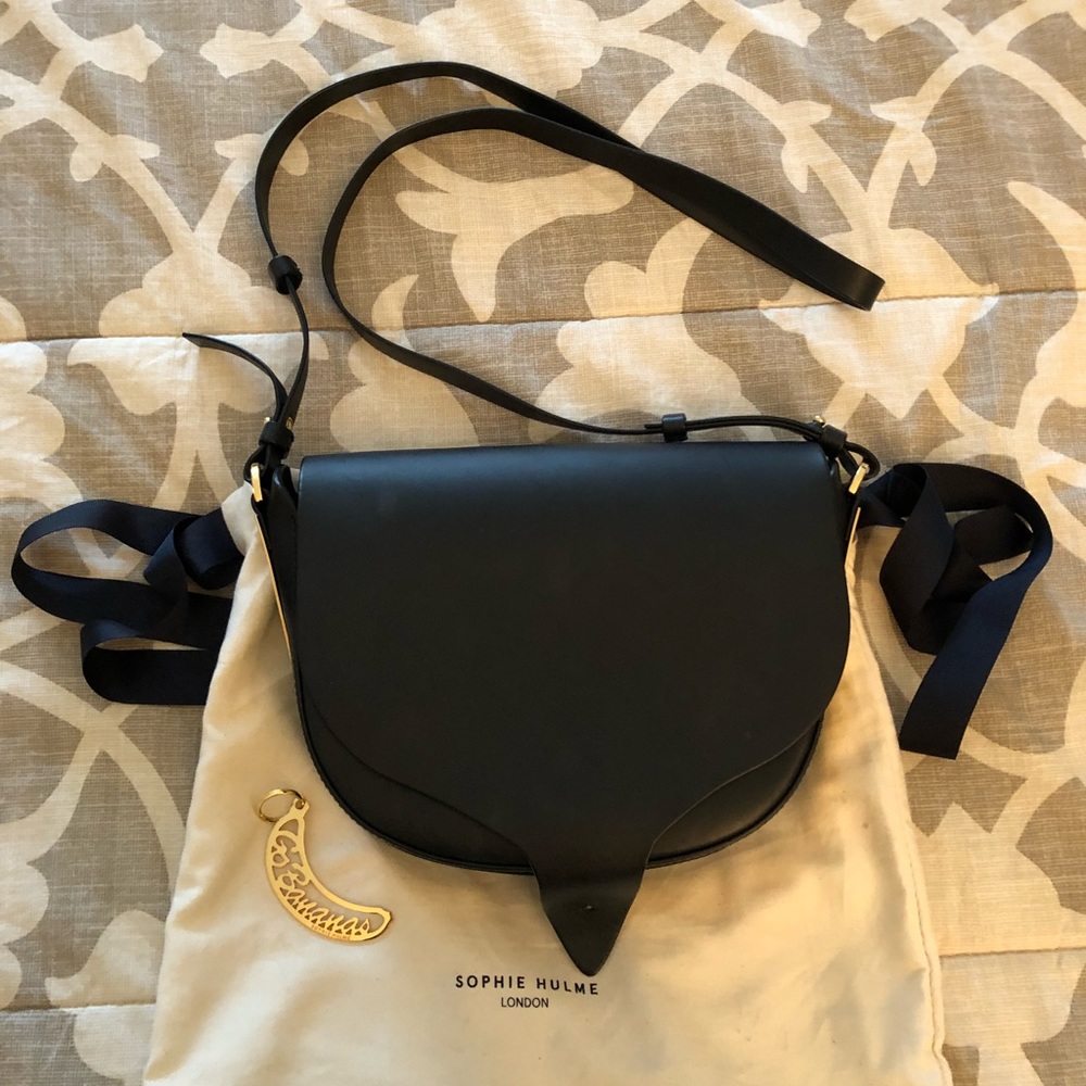 Sophie Hulme Barnsbury mini leather shoulder bag
